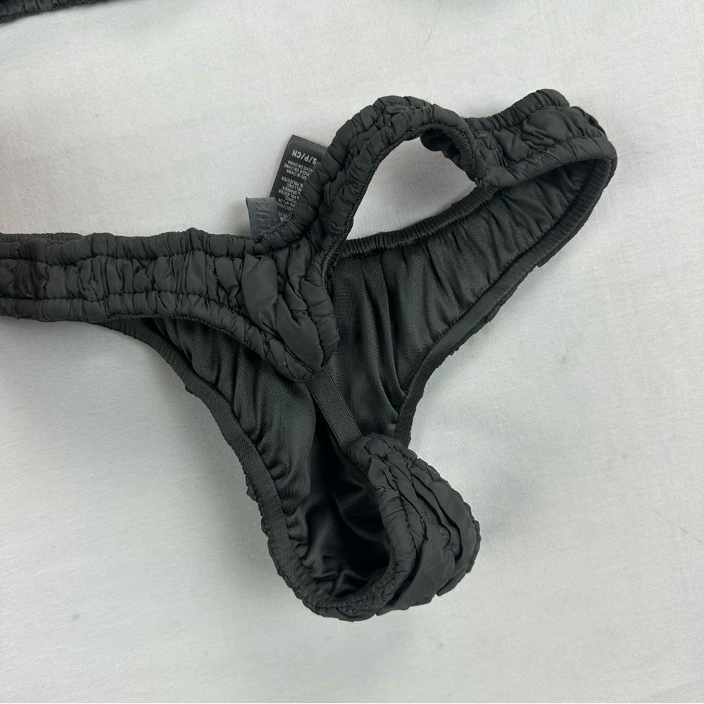 Skims Quilted set gray Bra Bottom‎ Small - Picture 15 of 16